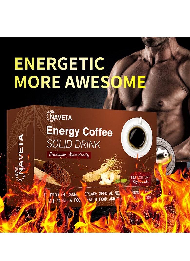 NAVETA 100g   Energy  coffee,Energy  Coffee for Men,Men's Power Energy Coffee for Male,The Secret To Strong Men  - Image 2