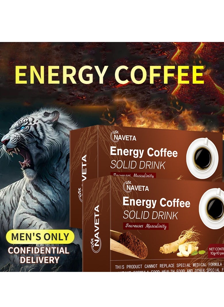 NAVETA 100g   Energy  coffee,Energy  Coffee for Men,Men's Power Energy Coffee for Male,The Secret To Strong Men  - Image 4