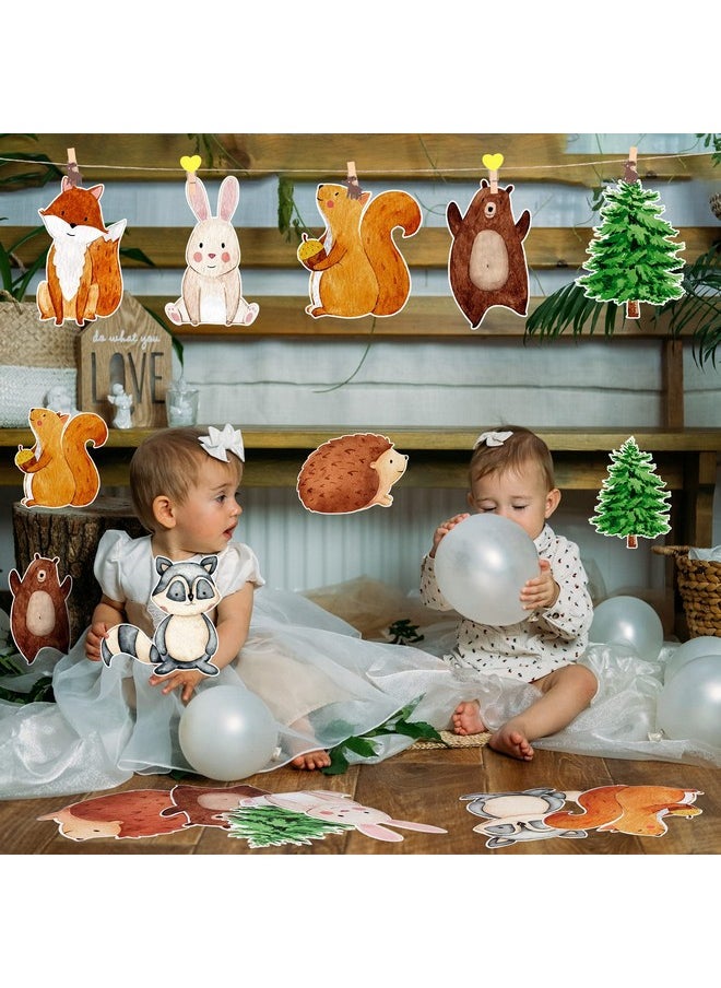 45 Pieces Woodland Creatures Cutouts Woodland Animal Cutouts Forest Animal Centerpieces Woodland Theme Party Decorations Woodland Cake Toppers For Kids Baby Shower Favors Birthday Party Supplies - pzsku/ZF9C0F50E1FDD713F9721Z/45/_/1732777827/5eb65ade-1454-4f3d-9ce7-2bc42cff1bc8