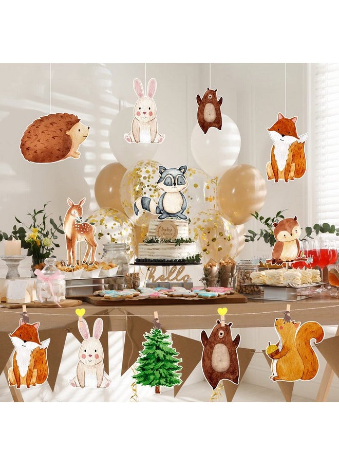 45 Pieces Woodland Creatures Cutouts Woodland Animal Cutouts Forest Animal Centerpieces Woodland Theme Party Decorations Woodland Cake Toppers For Kids Baby Shower Favors Birthday Party Supplies - pzsku/ZF9C0F50E1FDD713F9721Z/45/_/1732777875/18cd47bf-2aba-47d2-ade8-6e7eafefe406