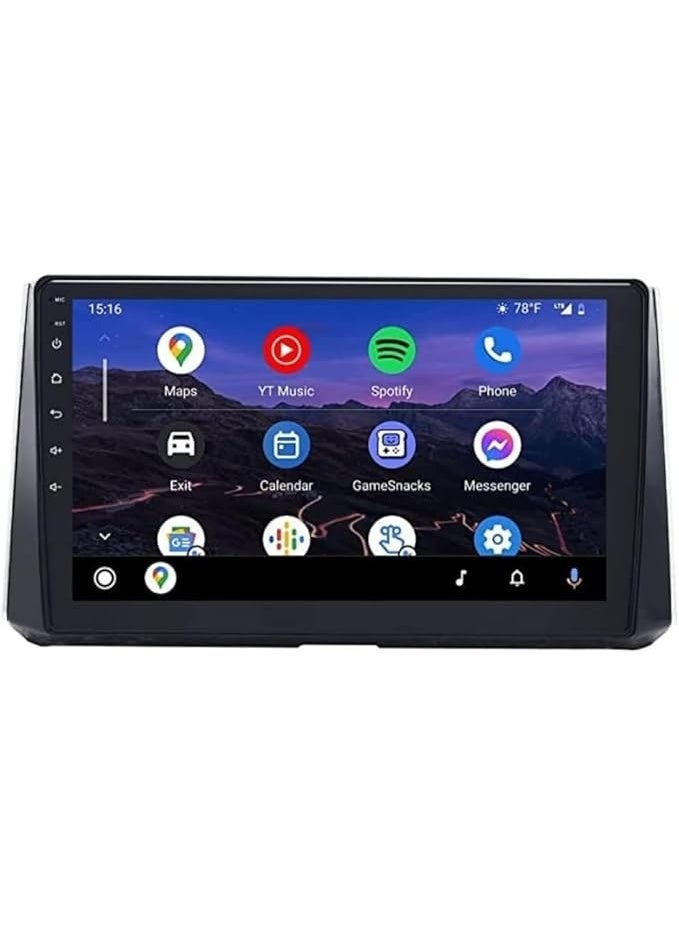 SHEZA STAR Android Car Stereo for Toyota Corolla 2019-2023 6GB RAM 128GB ROM Support SIM Card, Carplay, M-Link Wi-Fi BT, Radio GPS, 10 Inch IPS Touch Screen with AHD Camera Included  - Image 1