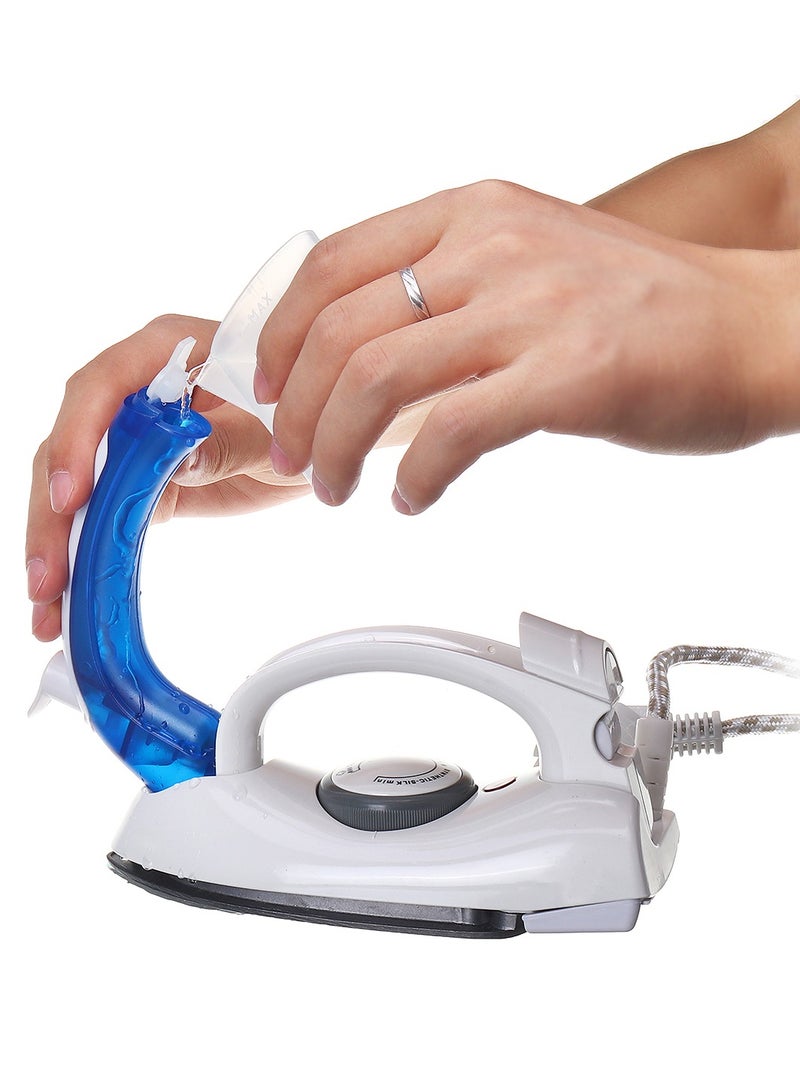 DubaiGallery Travel Iron Portable Steam Iron for Clothes Handheld Steamer Mini Iron Non-Stick Sole Plate Dry Iron - Image 3