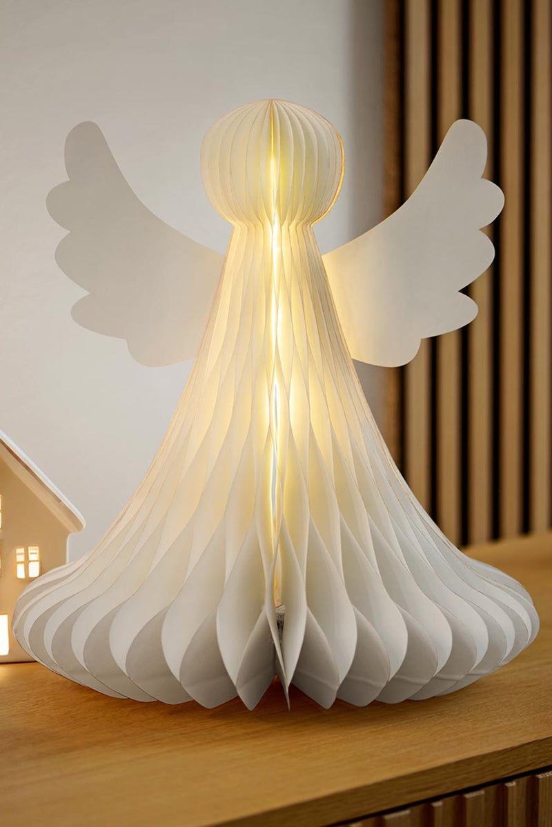 Tchibo LED Paper Angel, White  - Image 1