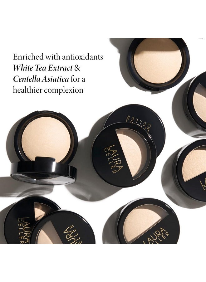 LAURA GELLER NEW YORK - Baked Natural Glow Highlighter Radiance Enhancing Makeup, French Vanilla - Image 1