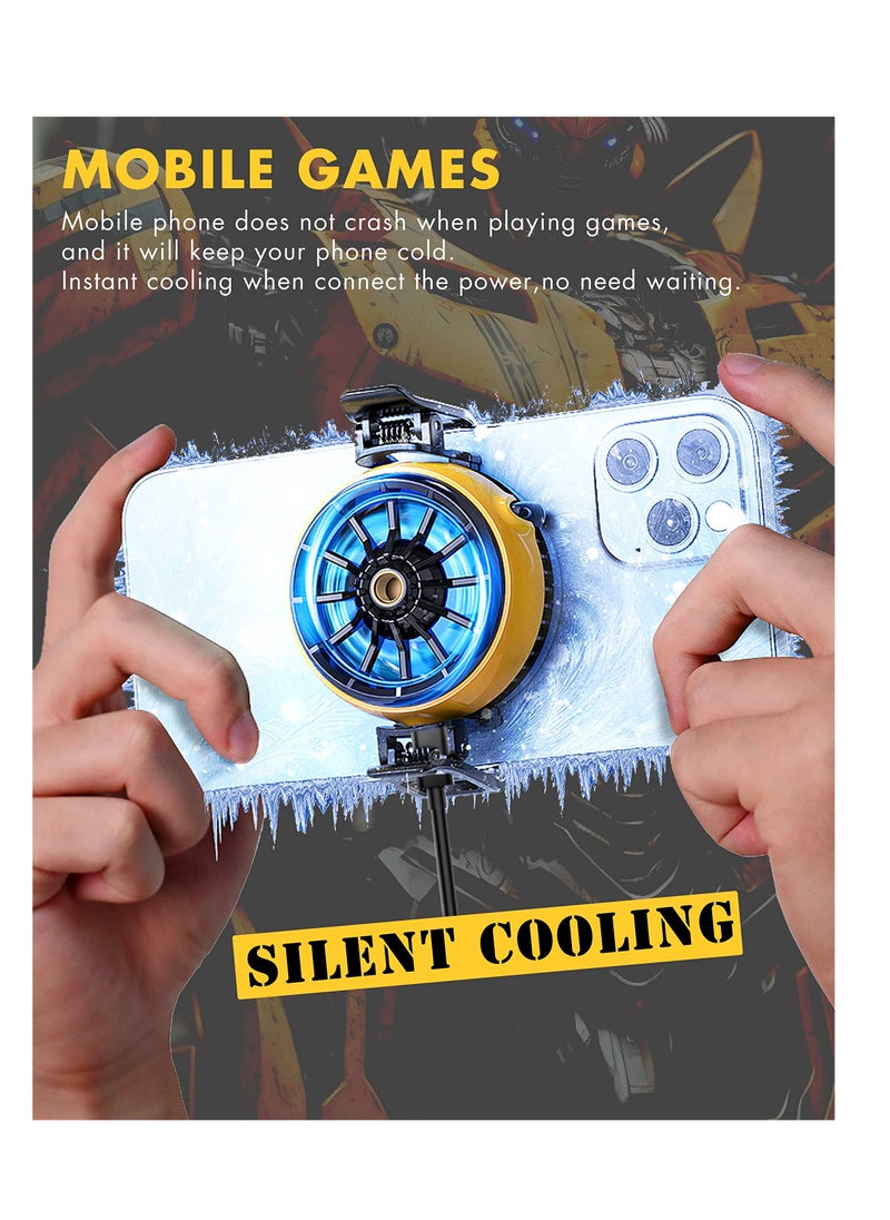 بيوينتي - Portable Phone Cooler with Semiconductor Cooling Chip for Mobile Gaming and Live Streaming - Image 1