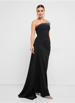 One Shoulder Dress Embellished Detail - pzsku/ZF9C1498308E75F9A3863Z/45/_/1735906168/3223f6c1-eeb3-4441-9367-120df3457132