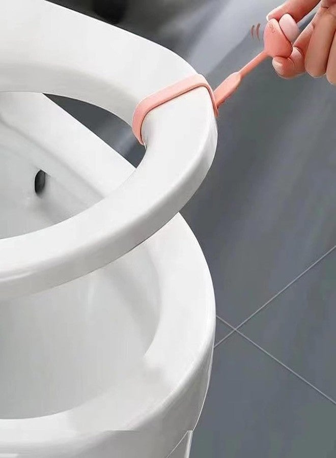 YTM Silicone Toilet Lid Lifter Handle, 2 Pack, Avoid Touch Seat Lifter for Bathroom Home Travel Office Hotel, Multi-Colors - Image 5