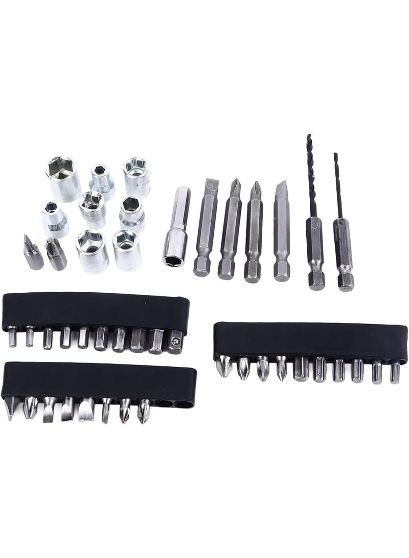 47 in 1 Electric Screwdriver Set, 3.6V Cordless & Rechargeable, 3.5N·m Max Torque, USB Power Rechargeable Screwdriver with 44pcs Driver Bits, Ideal for Small Projects - Image 3