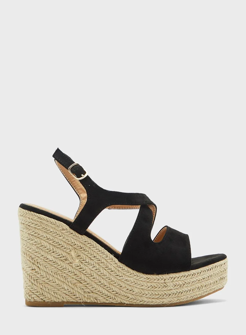 Ginger Espadrille Wedge Sandals