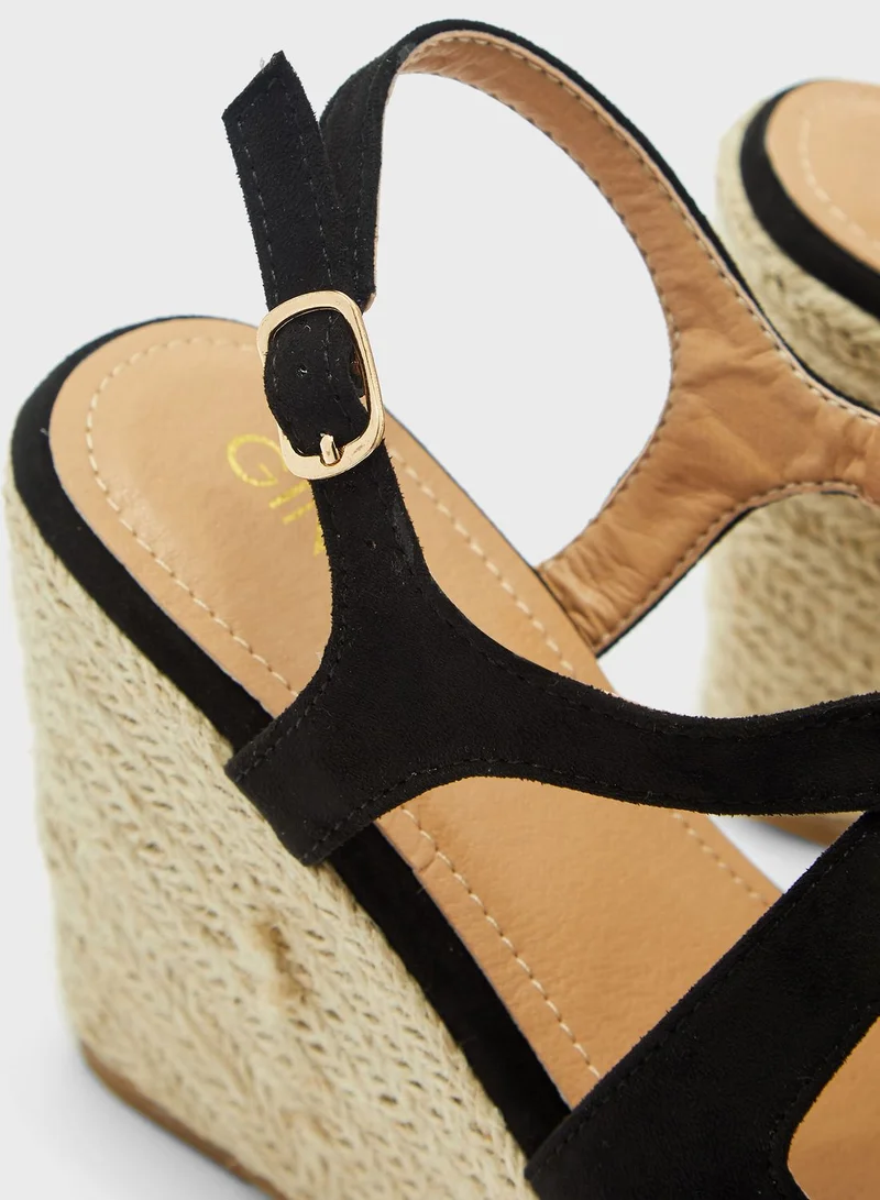 Ginger Espadrille Wedge Sandals