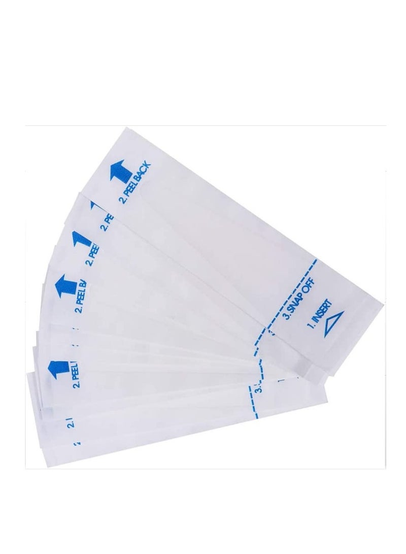 EHOME 100PCS Disposable Probe Covers for Digital Thermometers Universal Thermometers Sleeves for for Accurate Sanitary Oral Ear Underarm Recta Thermometer Reading  - Image 1