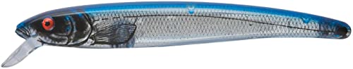 BOMBER Saltwater Grade Magnum Long A - Silver Flash/Blue Back, 7", 1 1/2 oz, (BSW17AXSIL) - Image 2