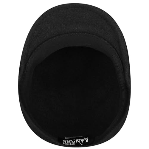Kangol 507 Seamless Wool Hat, Flat Cap for Women and Men, Black, Large - Image 5