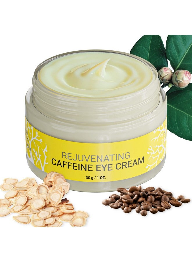 Doppeltree Caffeine Under Eye Cream Anti Aging Men And Women For Wrinkles Puffy Eyes And Dark Circles Brightening & Firming Minimize Bags Puffiness And Fine Lines - Image 1