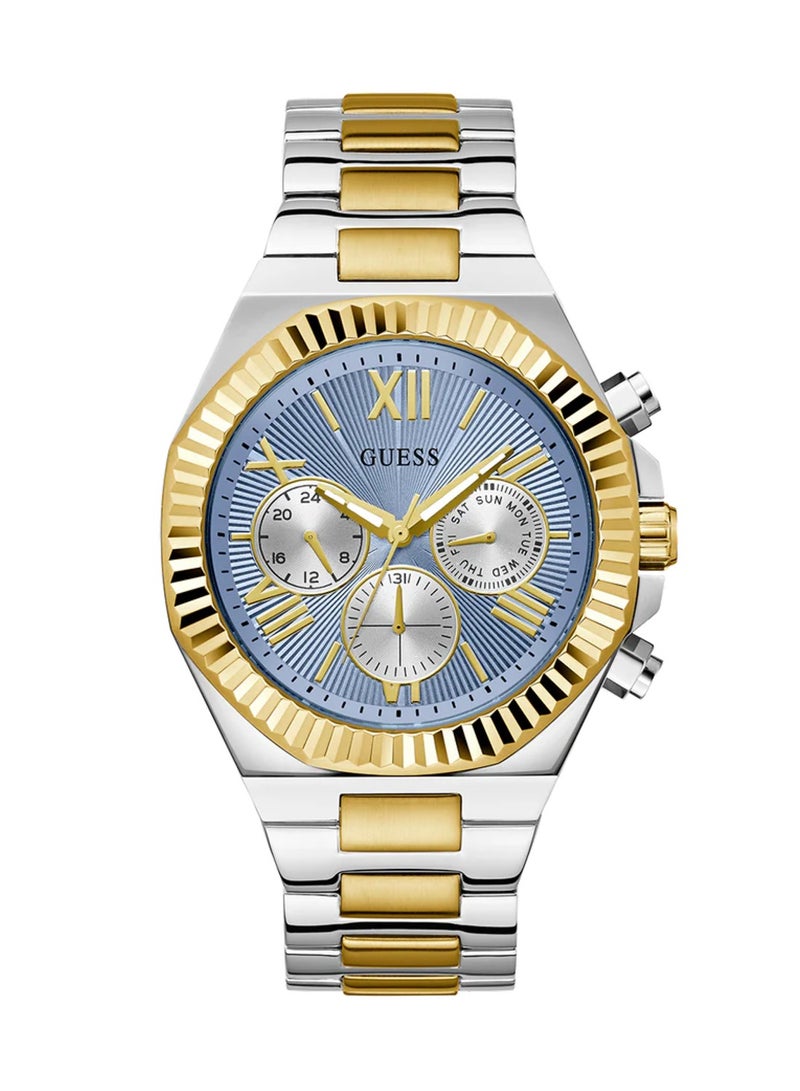 GUESS Men’s Two Tone Multi-Function Watch GW0703G3 - 44mm - Image 1