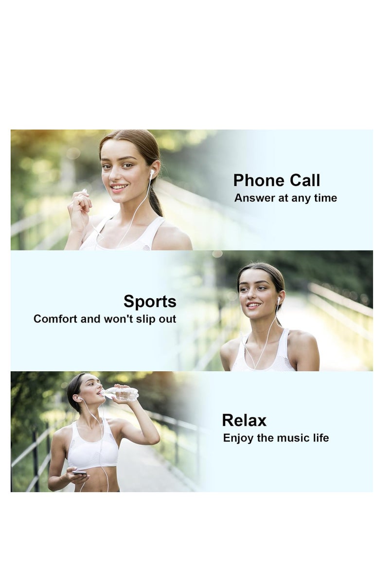 USB C Earphones Wired, Type C Headphone with Micphone,Typ-C Ear Bud Compatible with iPhone 15 16  17 iPad Pro/Air , Samsung Galaxy S25 S24 A53,Google Pixel,Xiaomi Redmi,Huawei Honor,Oppo,Vivo - Image 3