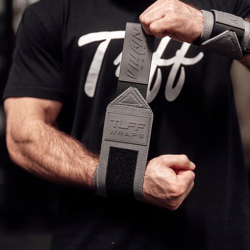 TUFF Villain 16" Wrist Wraps for Weightlifting & Powerlifting â€“ Adjustable Support Straps for Men and Women â€“ Ideal for Strength Training, CrossFit, Bodybuilding â€“ Durable Comfort to Eliminate Wrist Pain - Image 3