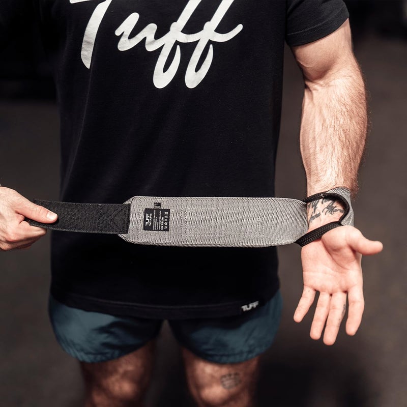 TUFF Villain 16" Wrist Wraps for Weightlifting & Powerlifting â€“ Adjustable Support Straps for Men and Women â€“ Ideal for Strength Training, CrossFit, Bodybuilding â€“ Durable Comfort to Eliminate Wrist Pain - Image 2