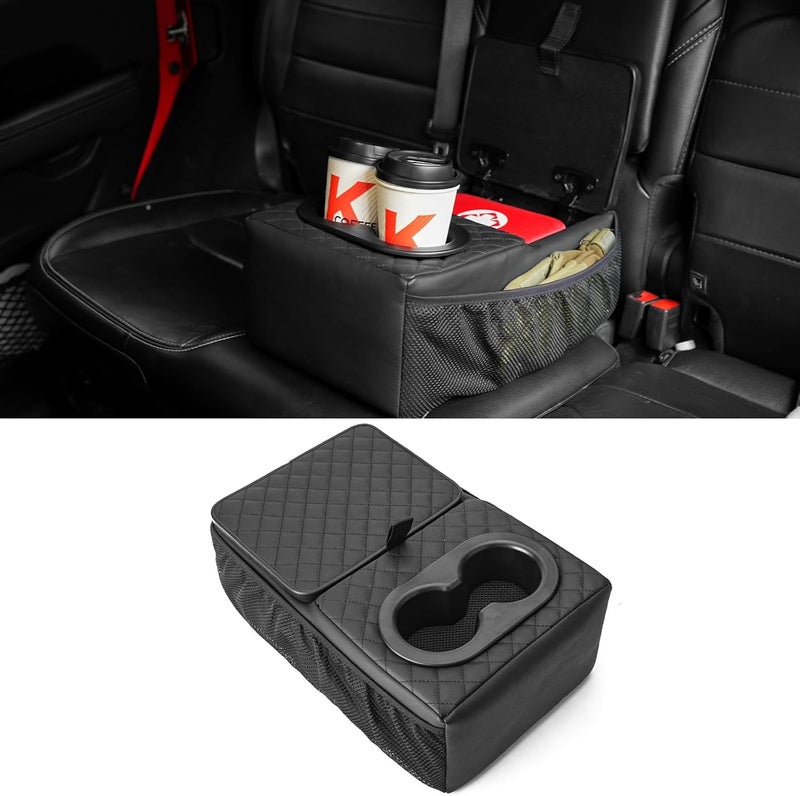 FURYENGRAVER Universal Rear Seat Armrest Organizer - Image 1