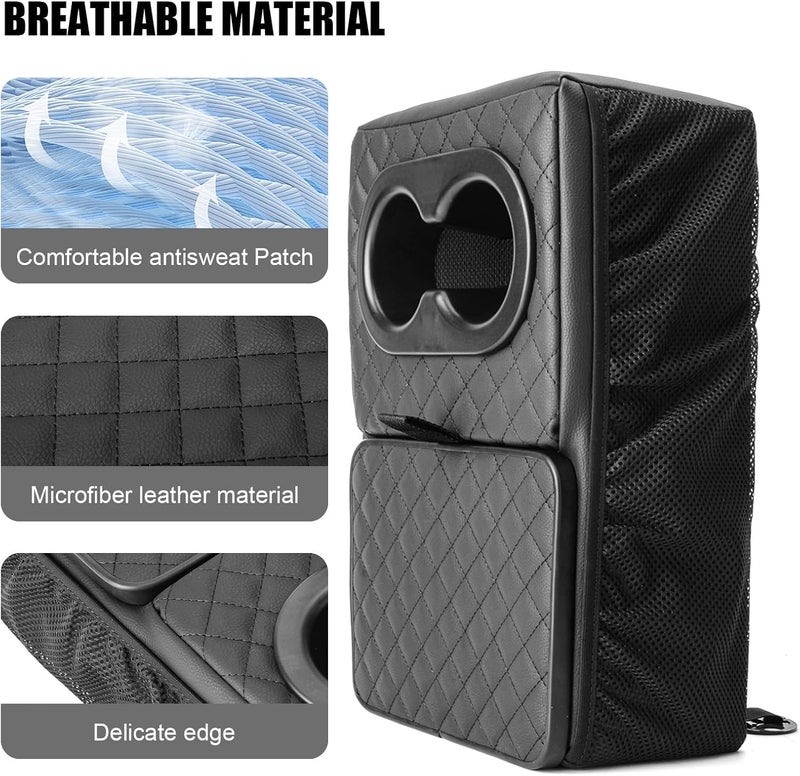 FURYENGRAVER Universal Rear Seat Armrest Organizer - Image 2