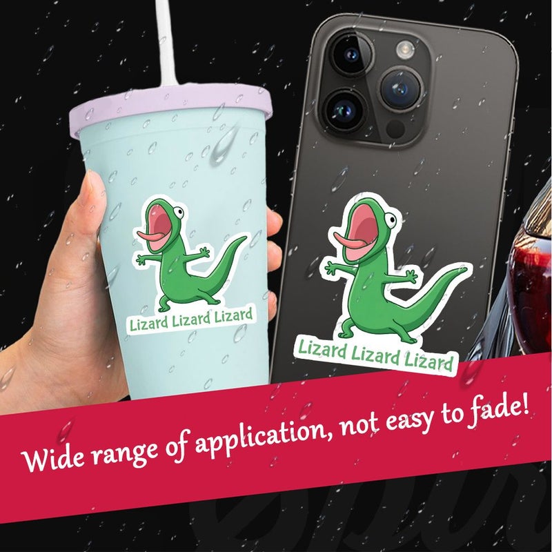 Tom Lizard Funny Meme Adventures Frog Movie Car Sticker 1pc - Image 5