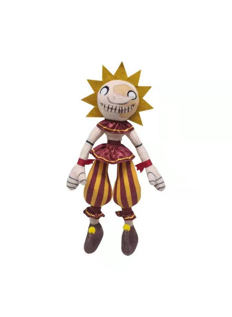 Plush Toy Sundrop Fnaf Final Boss Moon Sun Joker Doll Multicolour 28CM - Image 1
