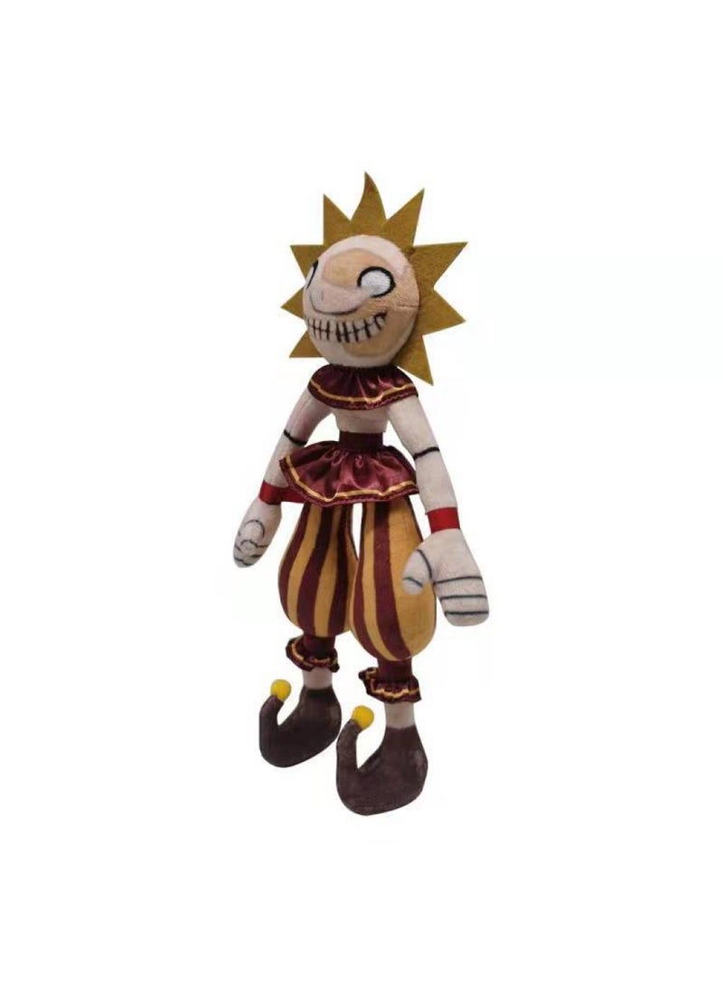 Plush Toy Sundrop Fnaf Final Boss Moon Sun Joker Doll Multicolour 28CM - Image 2