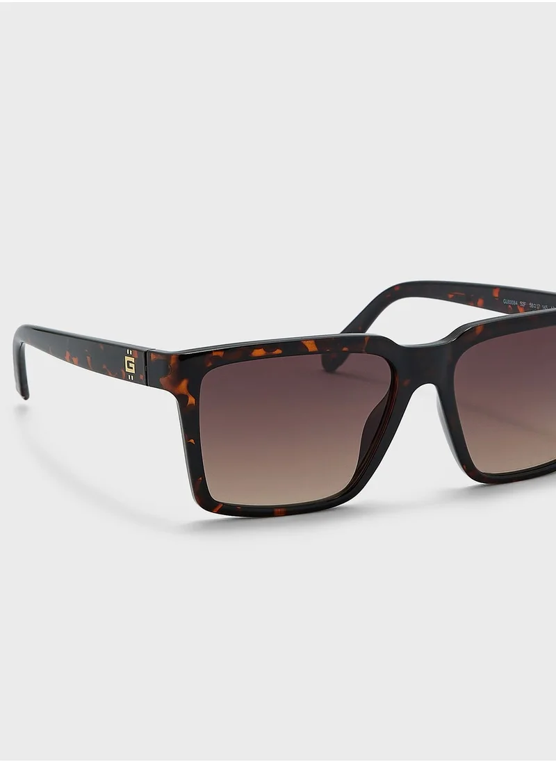 GUESS Tortoiseshell Full Rim Sunglasses