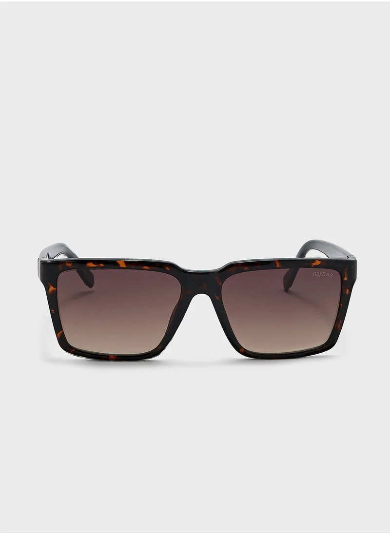 GUESS Tortoiseshell Full Rim Sunglasses