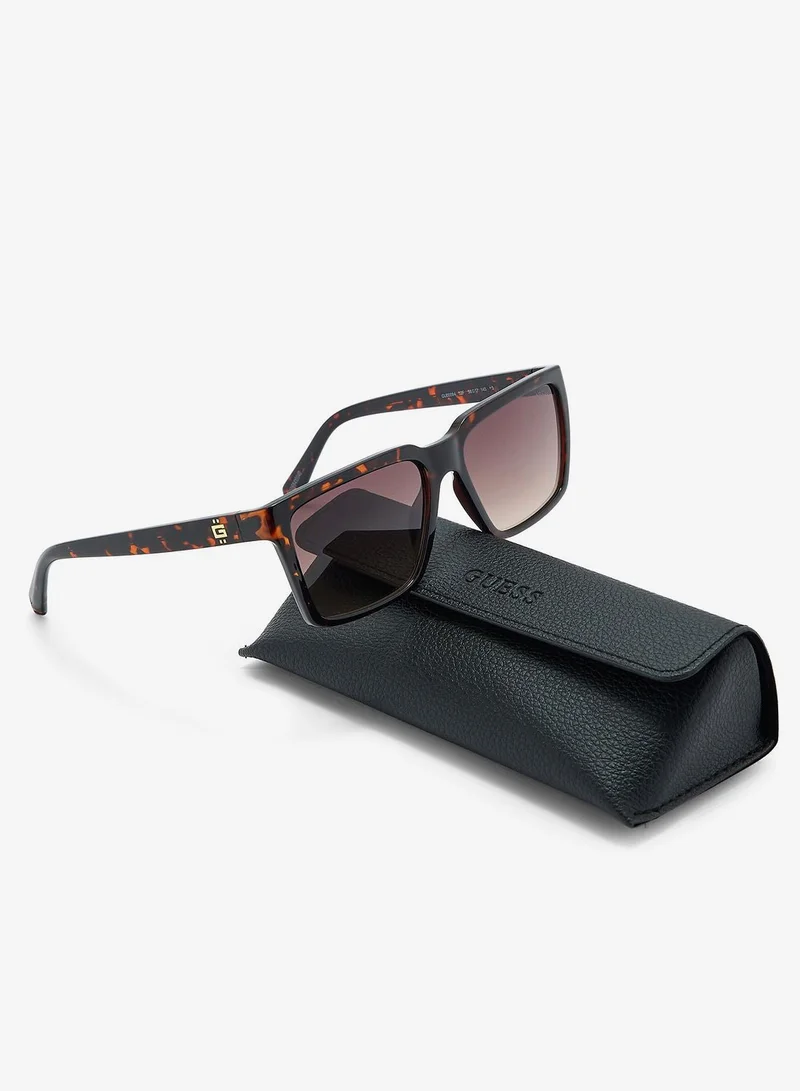 Guess  Tortoiseshell Full Rim Sunglasses for Women | Best Price UAE