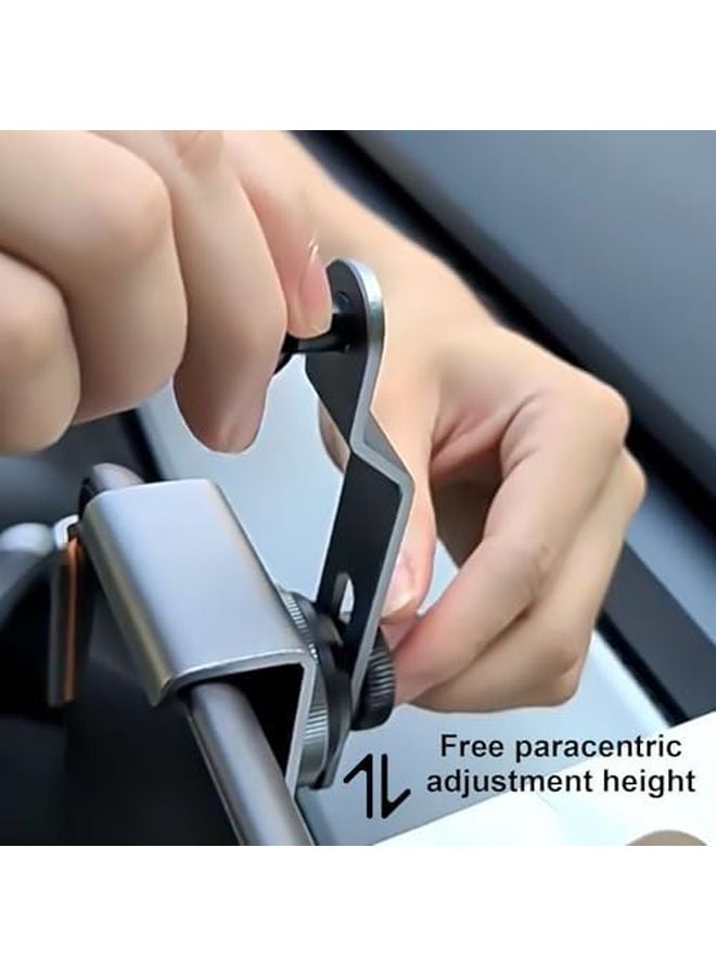 Car Phone Holder Hands Free Aluminum Stand Adjustable Viewing Angles Color A - Image 4