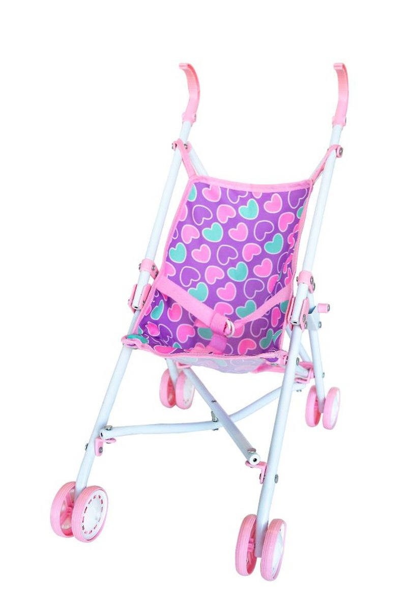 Hayati girl Hayati Baby Amoura Stroller Series 1, 42x28x56cm | Baby Doll Stroller | Nurturing | Pretend Play | Imaginative Play | Perfect for Kids and Toddlers - Image 1