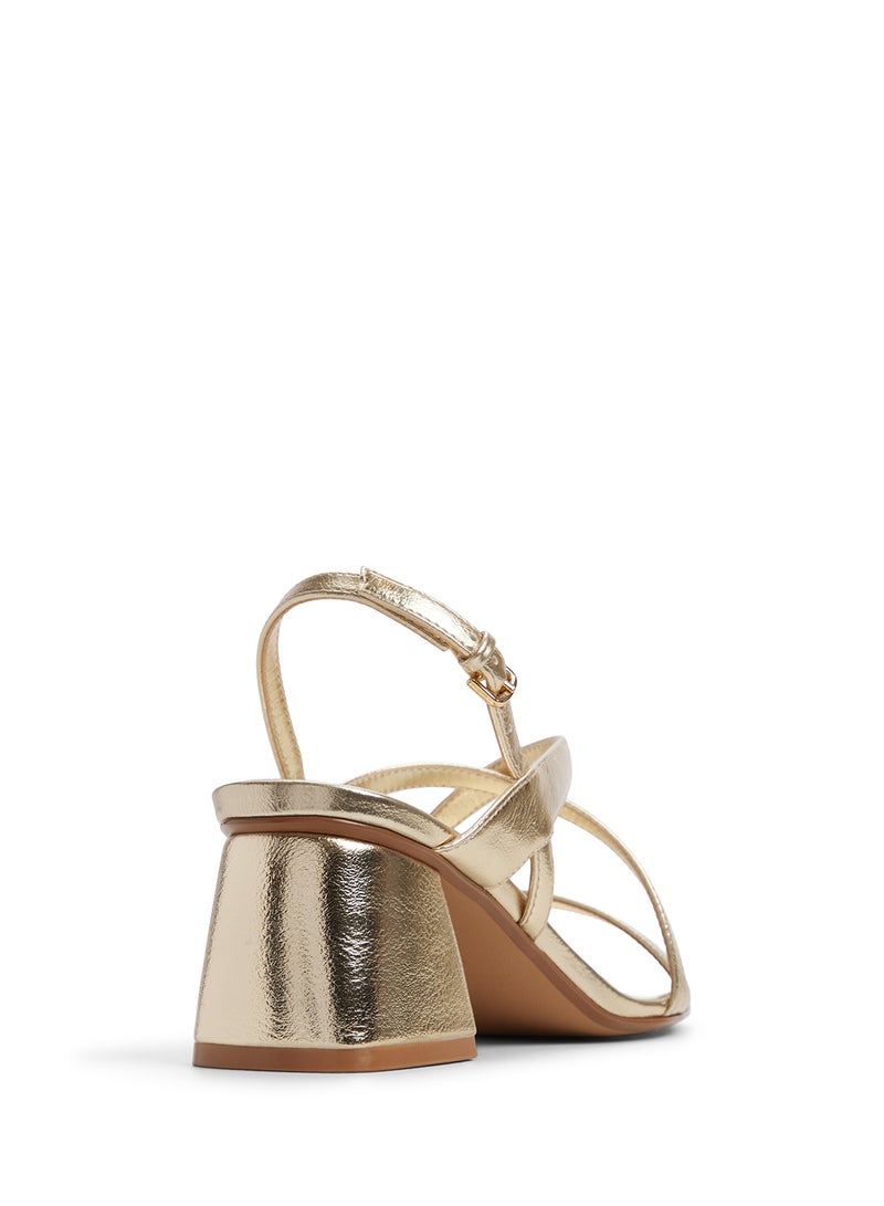 كول ات سبرنج صنادل بكعب كاجوال بحزام خلفي - Image 4