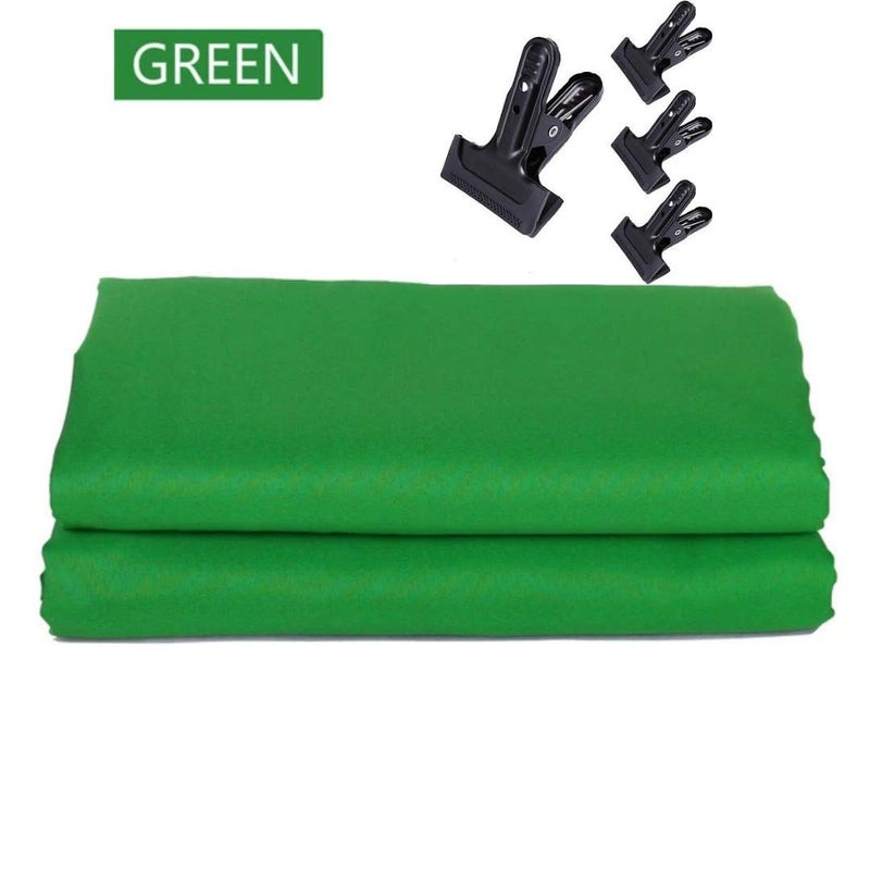 VTS Backdrop Stand Setup Photo Studio Black White Green Backdrop Chroma Key Screen Background for Indoor-Outdoor, Comercial, YouTube Photography (9 x9ft. -1) - Image 4