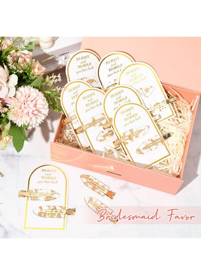 Aileam 20PCS Bridesmaid Hair Clips, Creaseless Glitter Hair Clips for Bride Women Girls, Perfect Bridal Hairstyle Accessories - Image 4