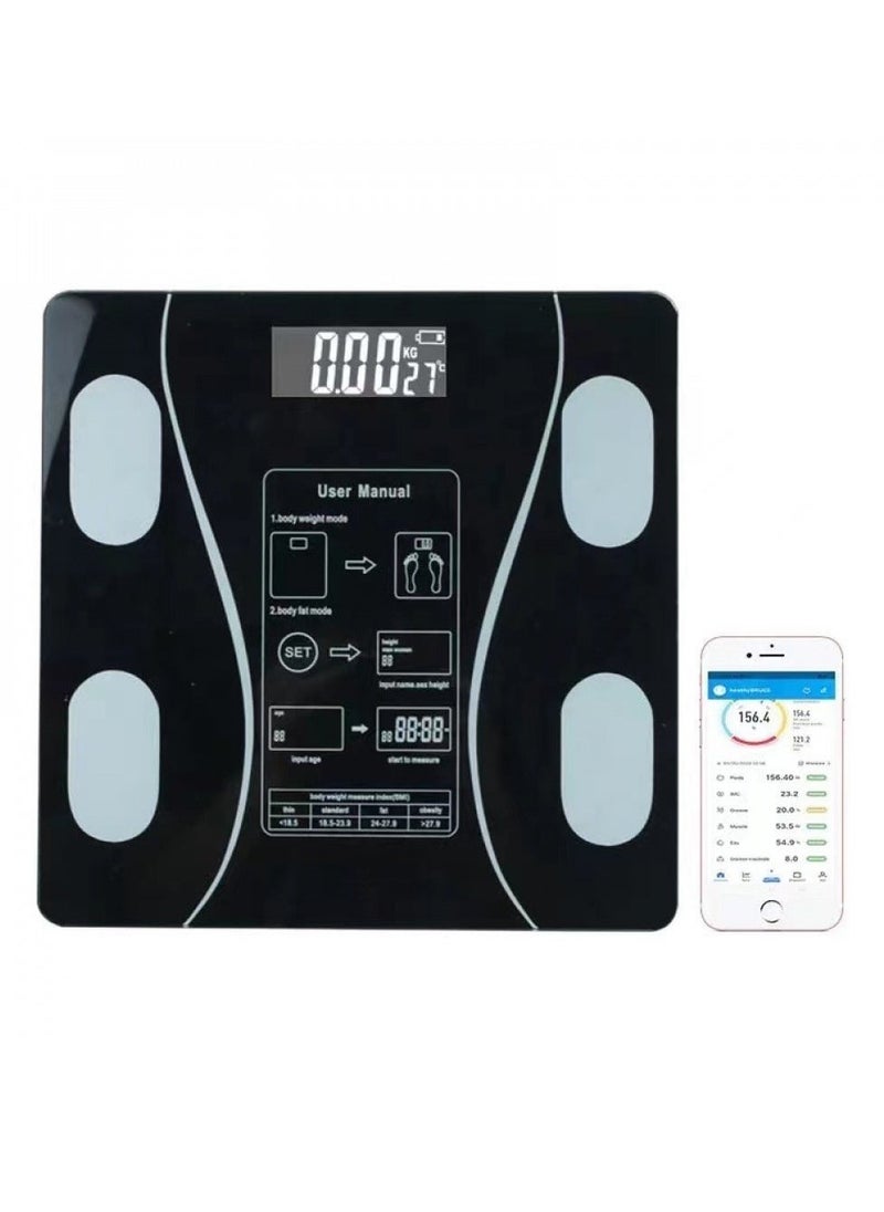 Denx Smart Electronic Scale To Measure Body Fat The Smart Scale Works By Charging Without Batteries  - Image 1