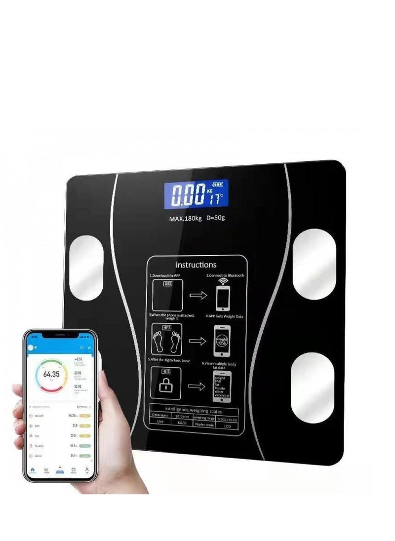 Denx Smart Electronic Scale To Measure Body Fat The Smart Scale Works By Charging Without Batteries  - Image 4