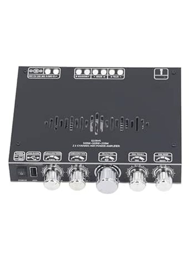 Dual Channel 160W Bluetooth 5 1 Audio Amplifier Board Module with Bass Treble Control - Image 1