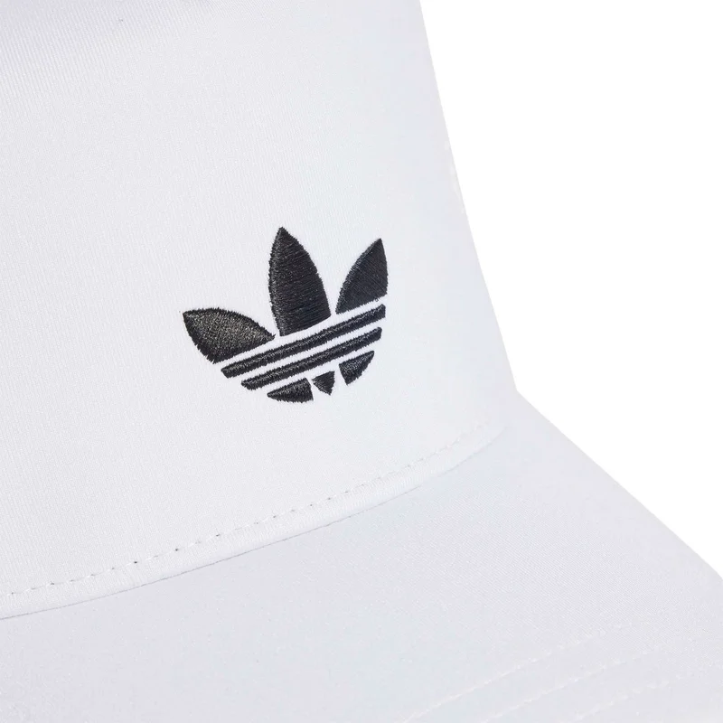 Adidas Originals WHITE Adicolor Classic Curved Foam Trucker  | Best Price UAE