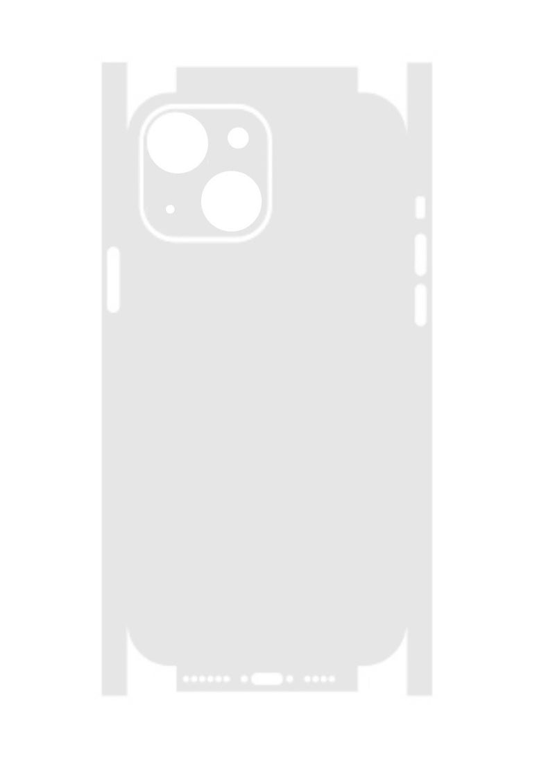 DIGI CORE iPhone Full Coverage Set iPhone 14 Plus Screen Protector 3 Pack 6.7 Inch 2.5D Curved Edges With iPhone 14 Plus Camera Lens And Anti-Scratch iPhone Back PVC Clear Sheet (iPhone 14 Plus,Purple) - Image 4