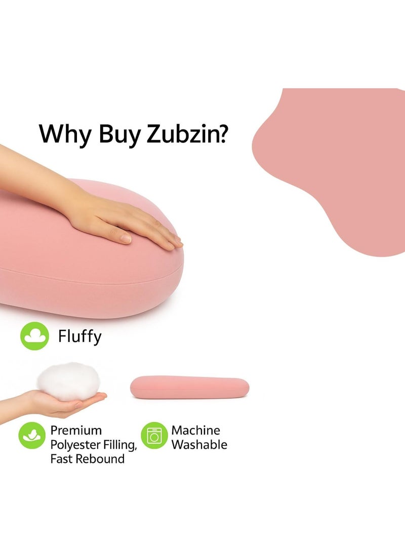 Pregnancy Pillow, Full Body Maternity Pillow for Pregnant Women, Sleeping Support for Back, Hips, Legs, Belly, Pain Relief, Ergonomic Orthopedic Cushion (Pink) - Image 2