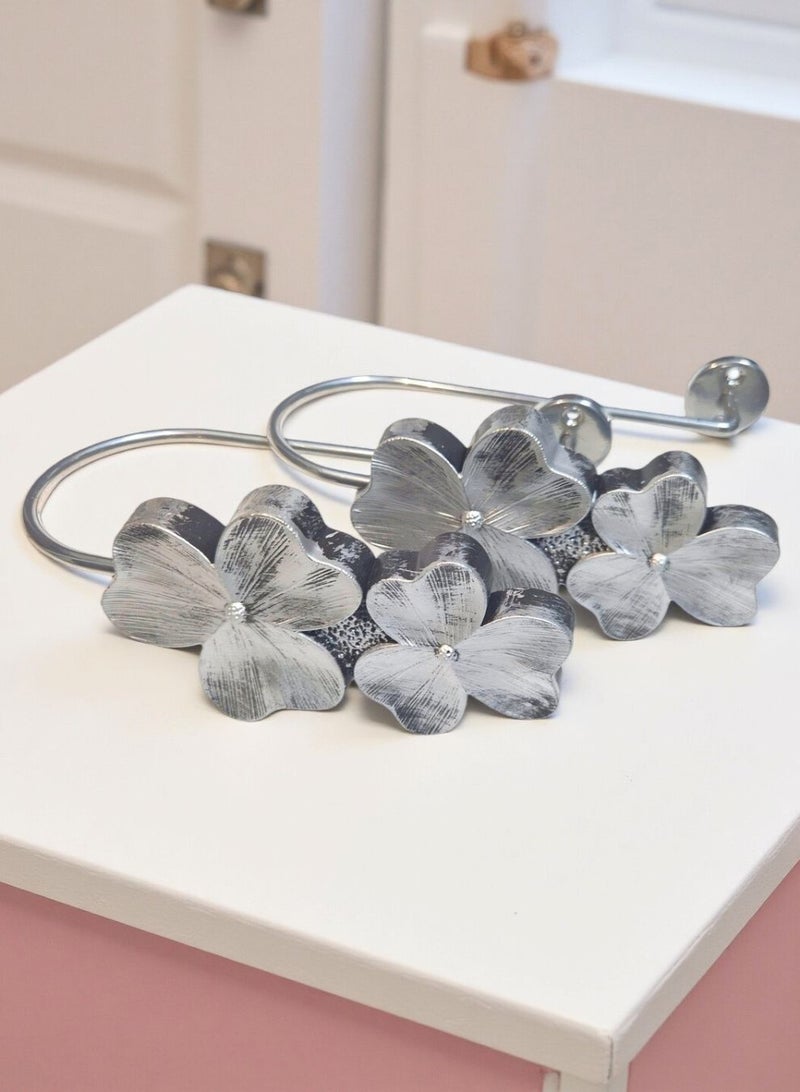 QBAID مساند ستائر عدد 2 – خطافات جدارية لتثبيت الستائر وإضفاء لمسة ديكور أنيقة - Image 2