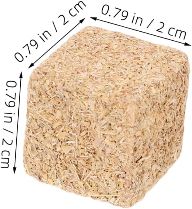24pcs DIY Farm Scene Accessory Mini Straw Bales Realistic Hay Bale Models for Landscape Design Decorative Ornaments - Image 2