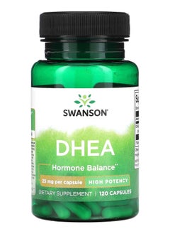 SWANSON Swanson, DHEA, High Potency, 25 mg, 120 Capsules 