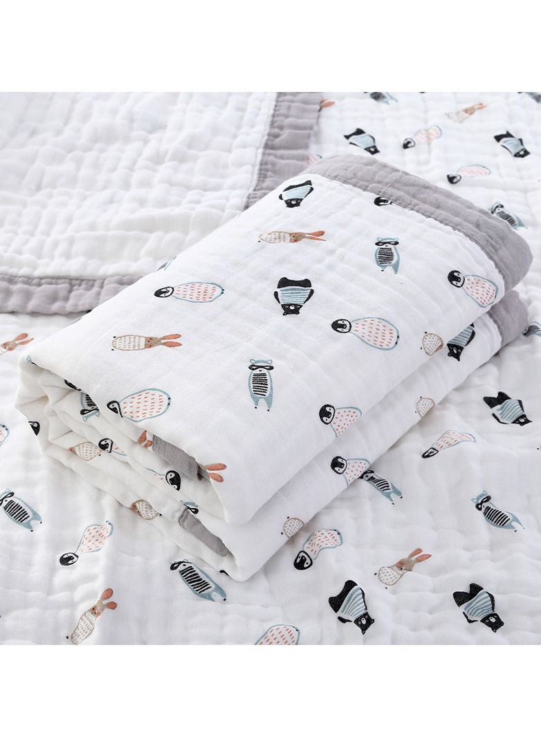 Loquat Pure Cotton Cartoon Printed Bath Towels