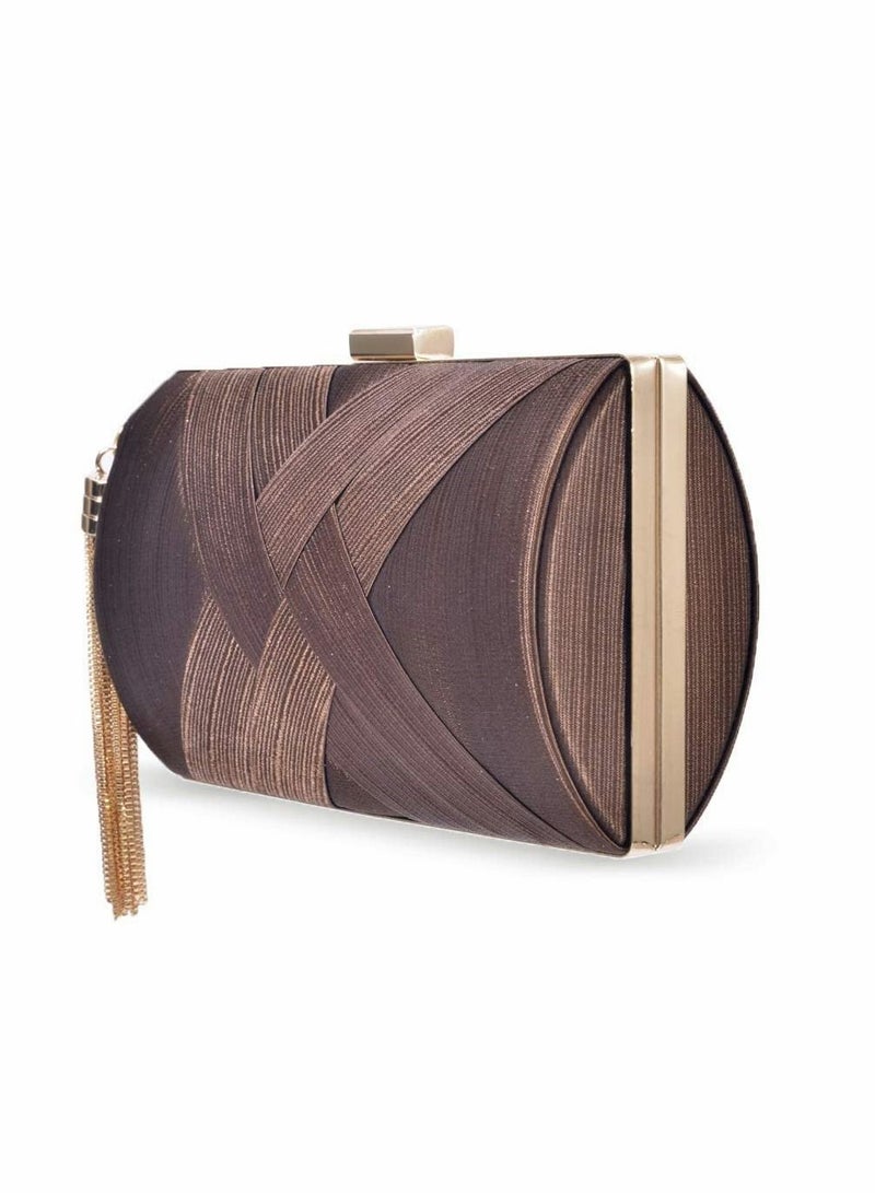 واي آند دي Womens Evening Clutch Bag Designer Handbag, Lady Party Purse  - Image 4