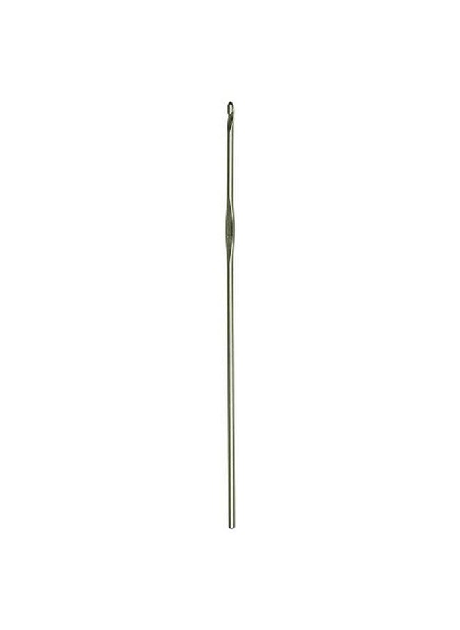 سوزان بيتس - 12106 B 1 5 1/2 بوصة خطاف كروشيه ألومنيوم سيلفالوم 2.25 ملم فضي أخضر - Image 1