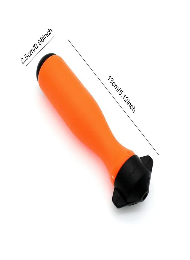 TorSor 2 Pack Round File Handle with Ajustable Tightening Nut Plastic Nylon Handles Diameter 4mm-5mm 0.2 inch Hole Saw Chain Reusable Quickly Installed Repair Replacement Tool - Image 3