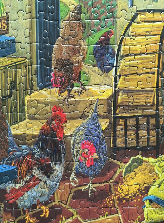 Mulic 500 Piece Puzzles for Adults - The Range Free Bandits Licensed by Joseph Burgess - Visit My Garden - Image 3