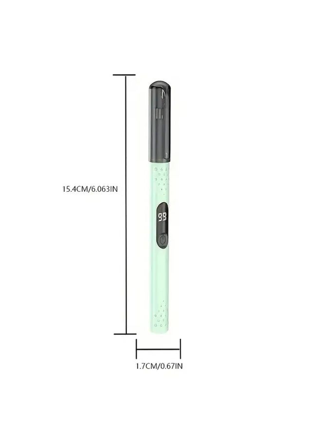 FS Color ميني مشذب شعر الأنف المحمول، قابل لإعادة الشحن عبر USB، تشغيل صامت، تصميم مريح للمنزل والسفر - Image 2